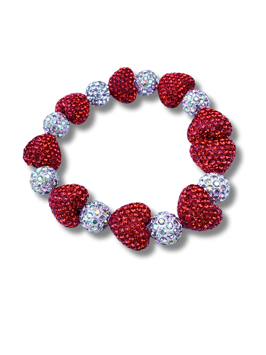 Heart Bling Bracelet