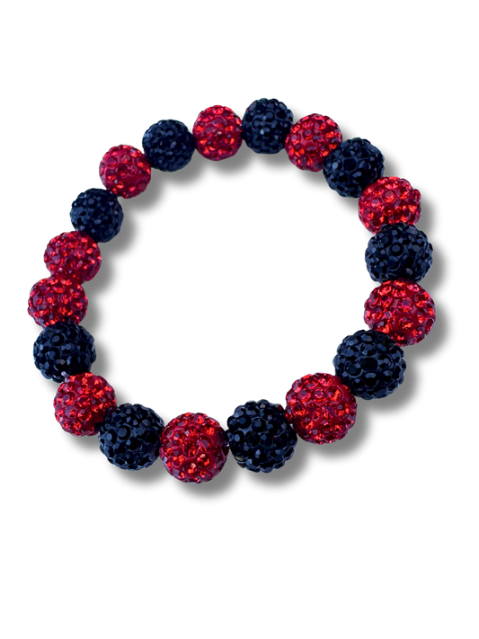 Red & Black Power Bracelet