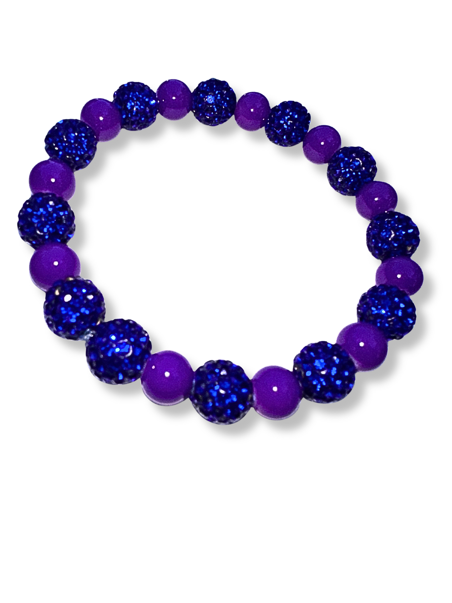 Royal Violet Shimmer Bracelet